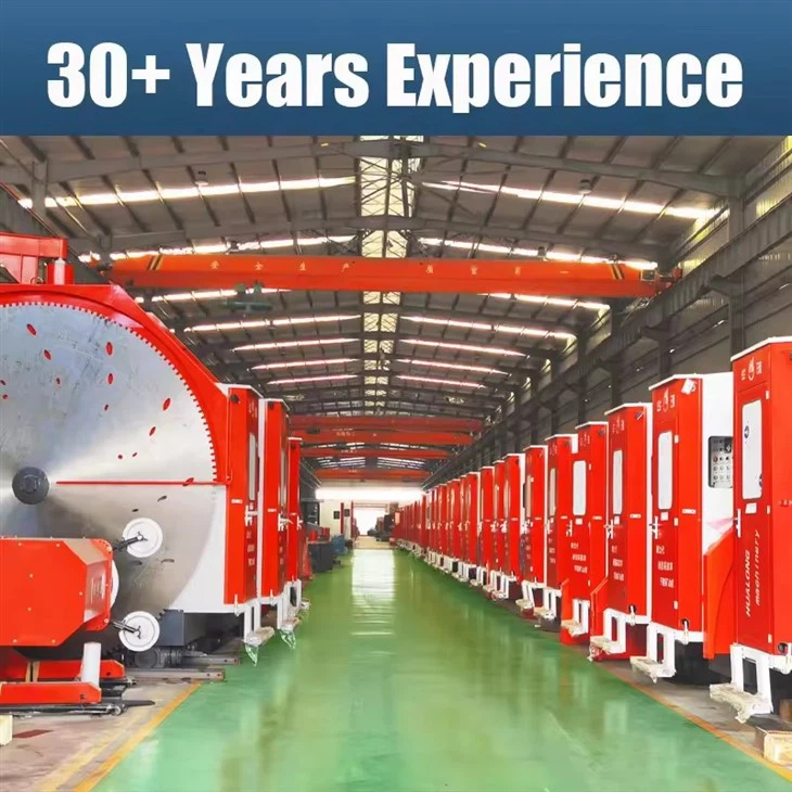 Double Blade Granite Quarry Machinery